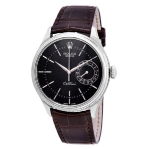 Rolex Cellini Date Double Bezel Men’s Watch 50519