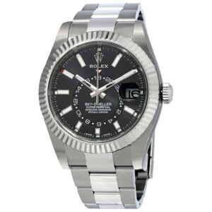 Rolex Sky-Dweller Black Dial Automatic Watch