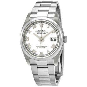 Rolex Datejust 36 Automatic White Dial Oyster Watch