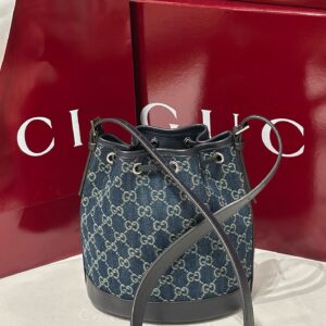 Luxe Style Fashion GG Canvas Mini Bucket Bag KK03750
