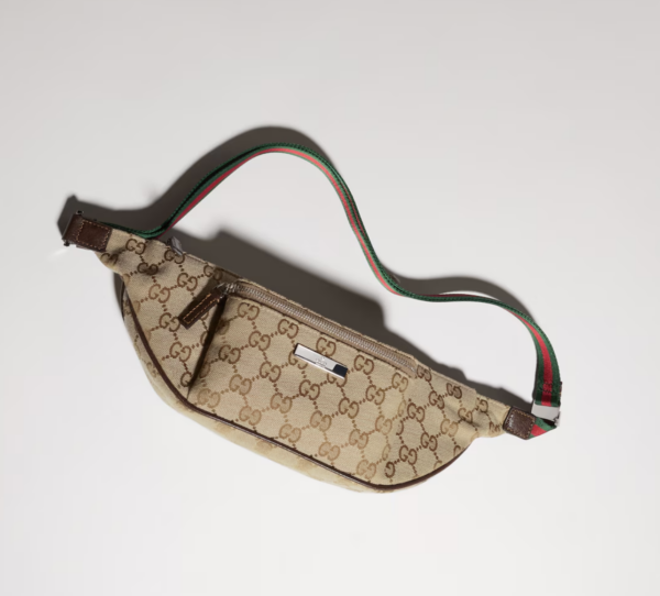 Luxe Style Fashion GG Tag Small Belt Bag KK03750 Luxe Style Fashion GG Tag Small Belt Bag KK03750