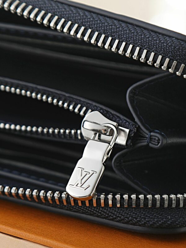 LV Zippy Wallet Monogram Shadow Navy Blue 28777 QA