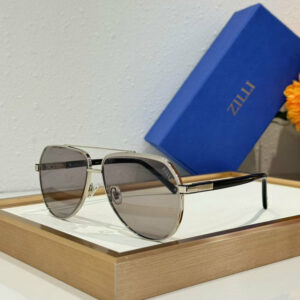 Zilli Luxury Metal Aviator Sunglasses 605160000