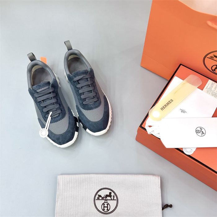 HM Bouncing Sneakers Grey-Navy Logo HM Bouncing Sneakers Grey-Navy Logo