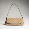 GG Paparazzo Medium Top Handle Bag Sand Suede