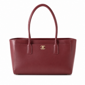 CN Spring Summer 2026 Small Shopping Bag in Dark Burgundy