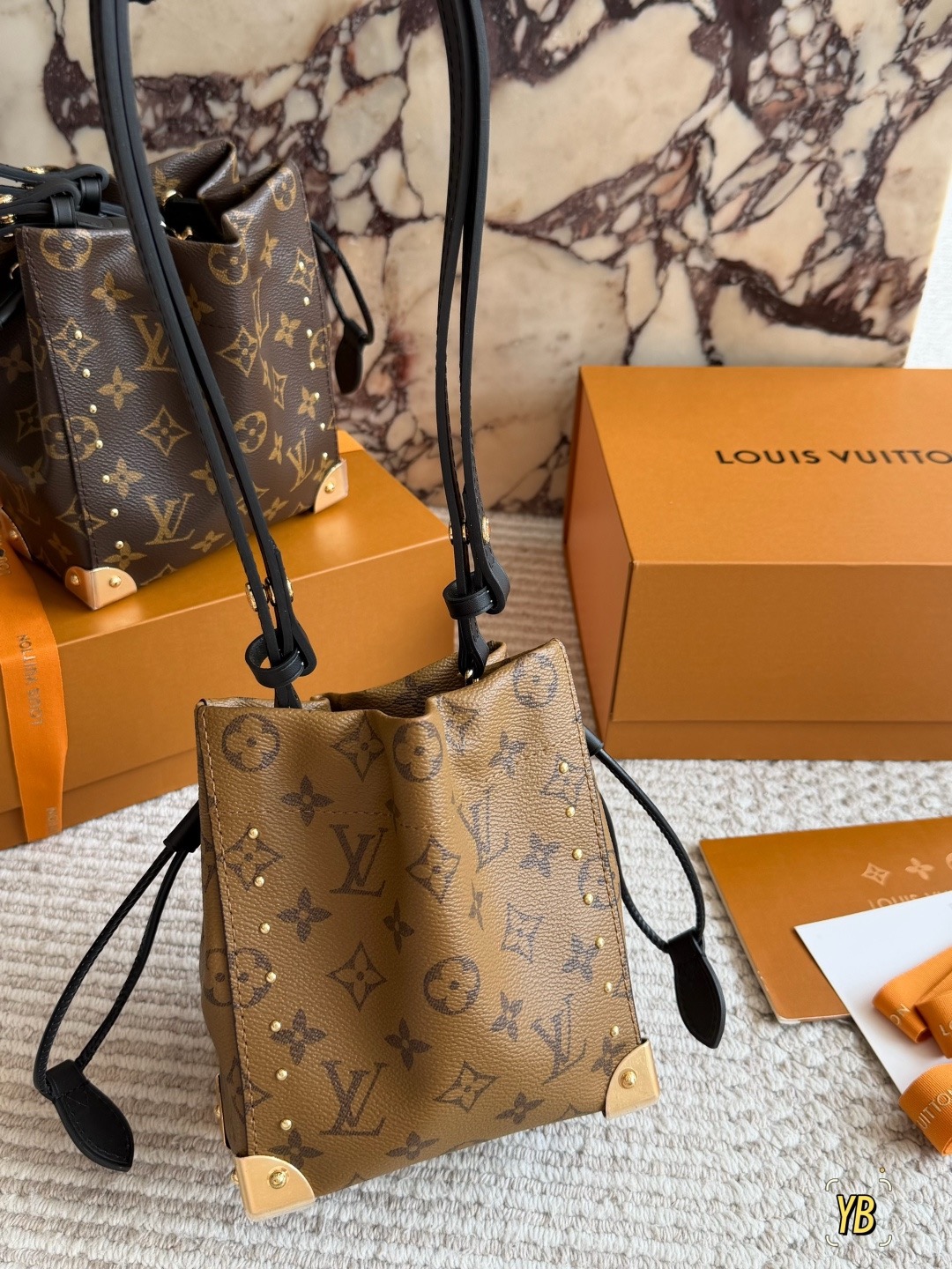LV Noé Trunk PM Monogram Reverse Canvas LV Noé Trunk PM Monogram Reverse Canvas