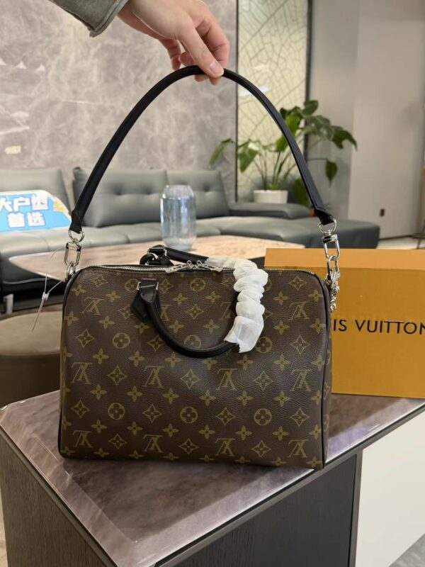 LV Speedy Soft 30 Dark Monogram L5466 TEN