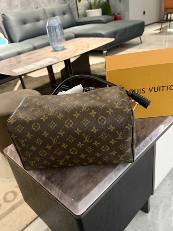 LV Speedy Soft 30 Dark Monogram L5466 TEN