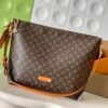 LV Alma BB Monogram Canvas Ostrich Leather M30049-M53151