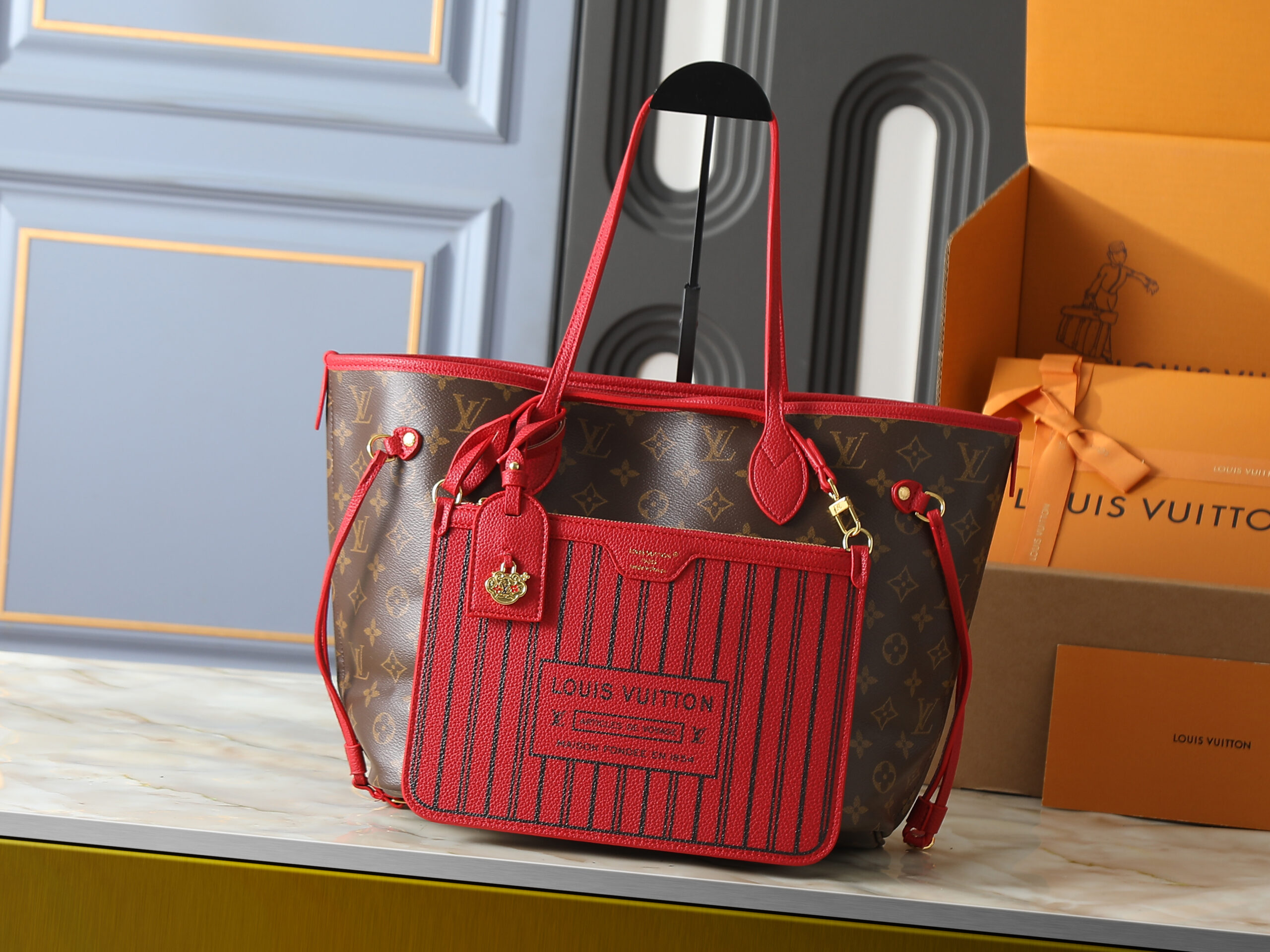 LV Neverfull Inside Out M28375-M28352 LV Neverfull Inside Out M28375-M28352
