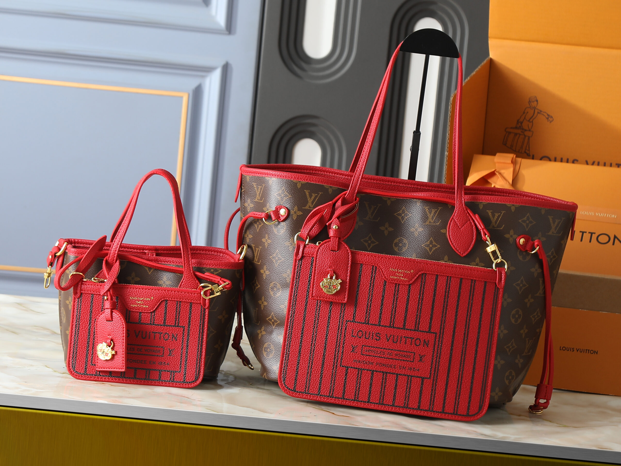 LV Neverfull Inside Out M28375-M28352 LV Neverfull Inside Out M28375-M28352
