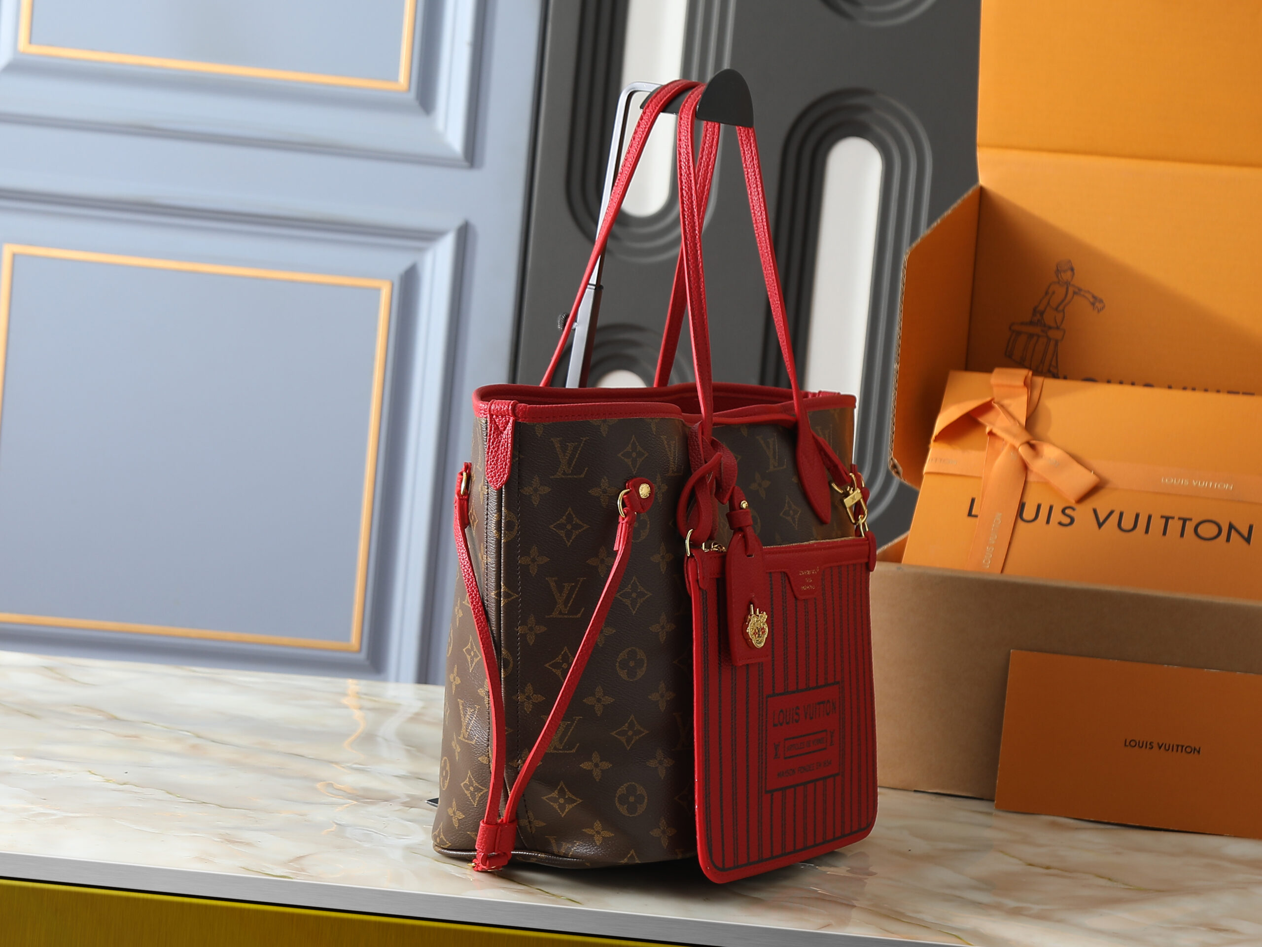 LV Neverfull Inside Out M28375-M28352 LV Neverfull Inside Out M28375-M28352