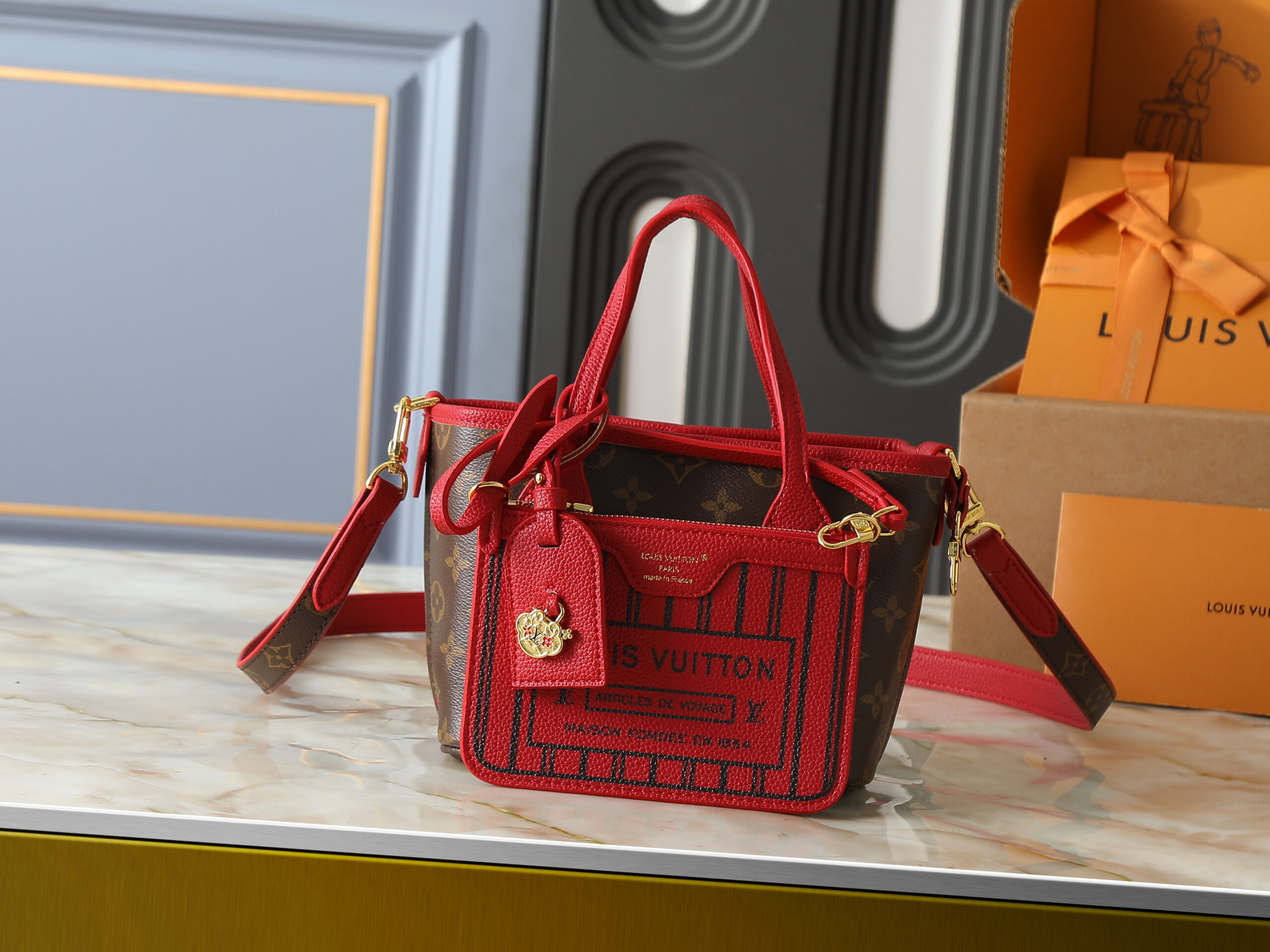LV Neverfull Inside Out M28375-M28352 LV Neverfull Inside Out M28375-M28352