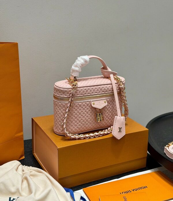 LV Micro Monogram Empreinte Vanity PM Pink BC