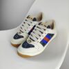 GG Ace Sneaker White GG Monogram Canvas with White Leather Trim