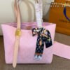 LV Speedy Nano Pink Monogram Empreinte Leather Bag
