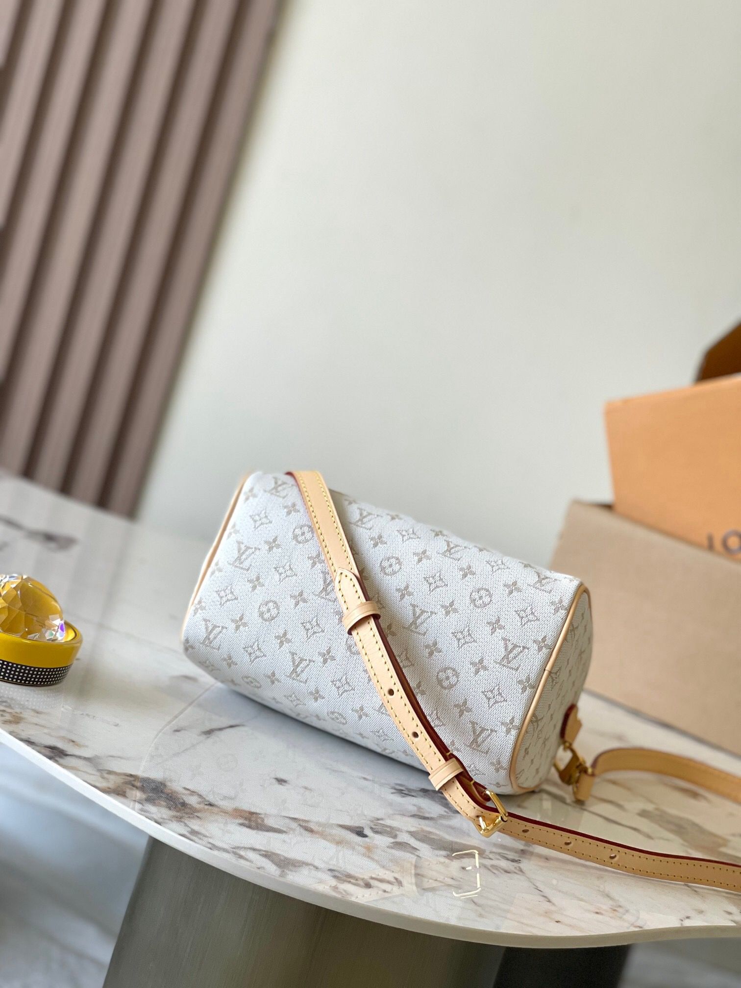LV Nano Speedy Grey Monogram Denim Bag LV Nano Speedy Grey Monogram Denim Bag