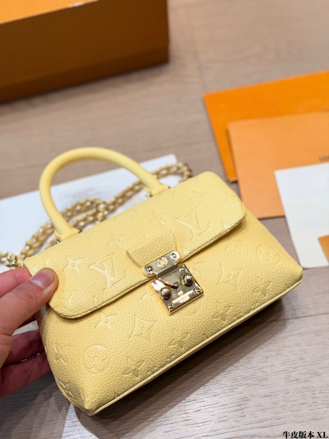LV Nano Madeleine Monogram Empreinte LV Nano Madeleine Monogram Empreinte