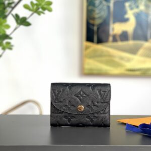 LV Rosalie Coin Purse in Black Monogram Empreinte M81520E67