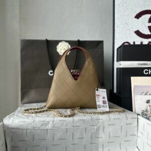 CN 22 Mini Hobo Flap Bag with Top Handle AS6392 QA