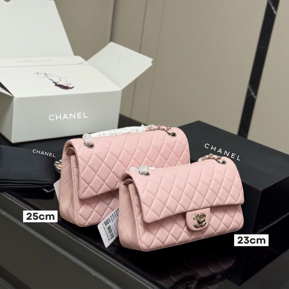 CN Classic Double Flap Bag Silver 202607303 QA CN Classic Double Flap Bag Silver 202607303 QA
