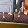 LV Speedy Soft 25 Bag Dark Blue Monogram Eclipse M13345-M40390-071 BC