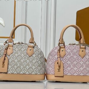 LV Alma BB Embroidered Monogram Emblème Pattern M53152-M2A378 BC