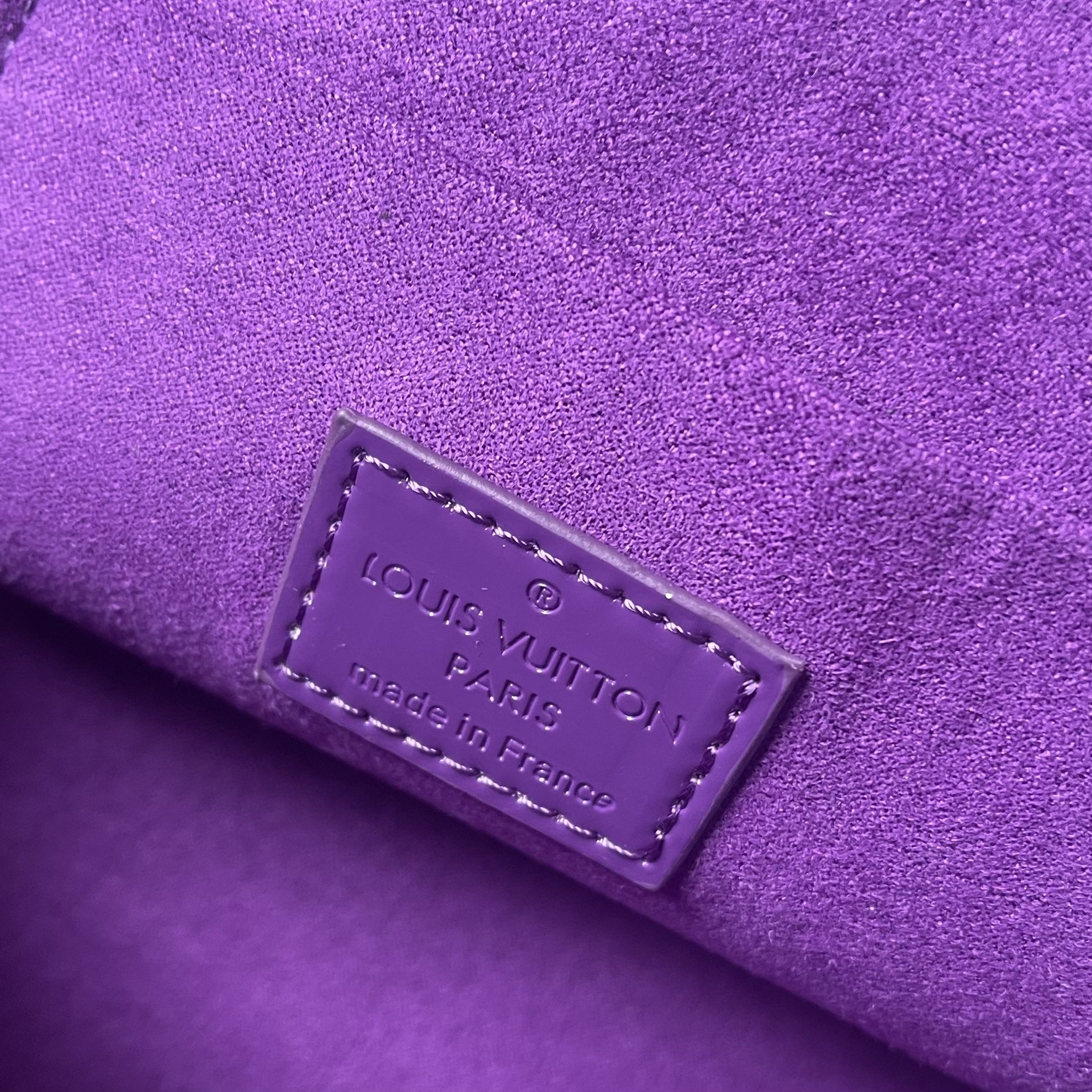 LV Alma BB Handbag Amethyste Monogram Vernis Patent Leather M28902-M29125-071 BC LV Alma BB Handbag Amethyste Monogram Vernis Patent Leather M28902-M29125-071 BC