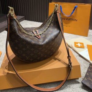 LV Handbag Loop Hobo Monogram LV26 QA