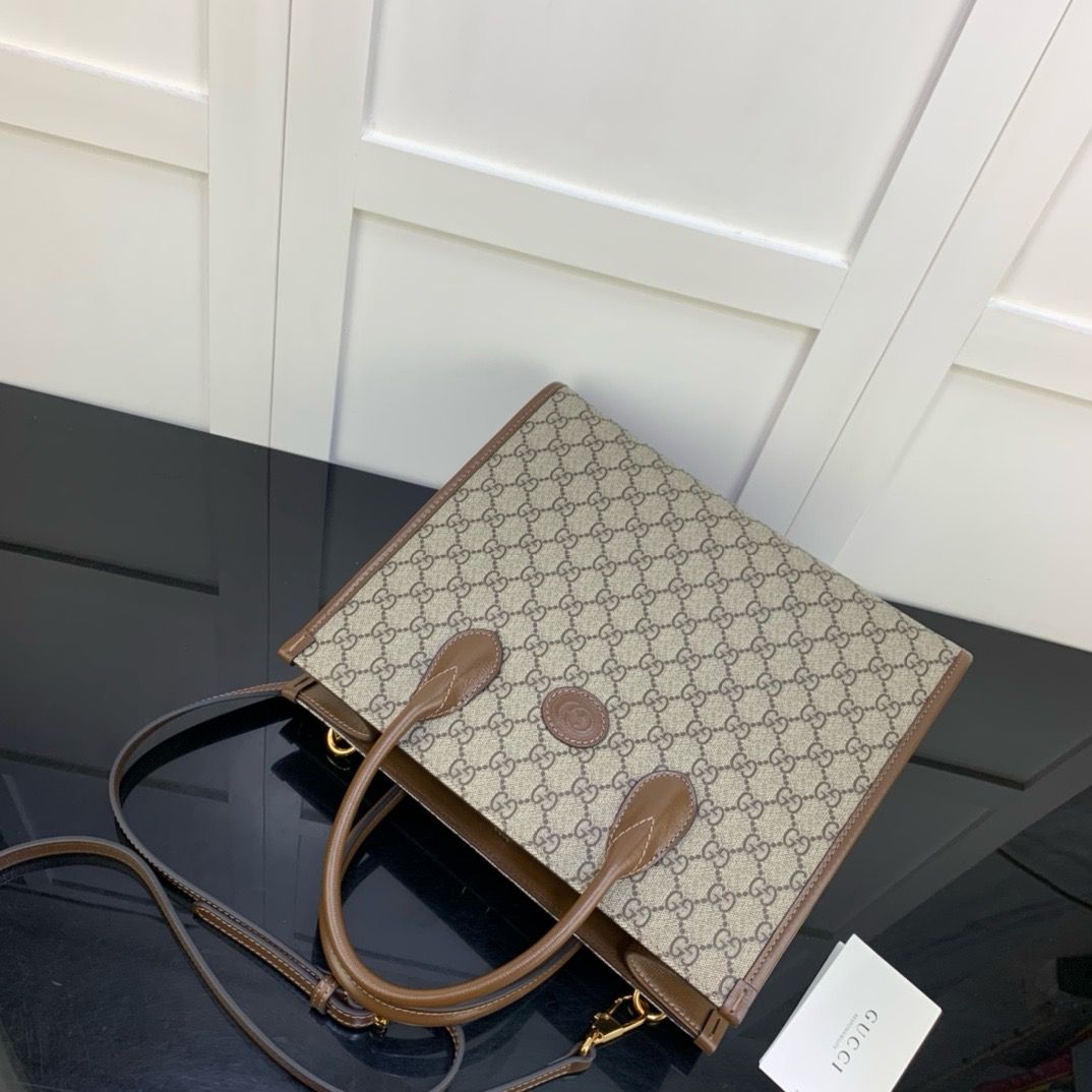 GG Supreme Canvas Tote Bag KK04650 GG Supreme Canvas Tote Bag KK04650