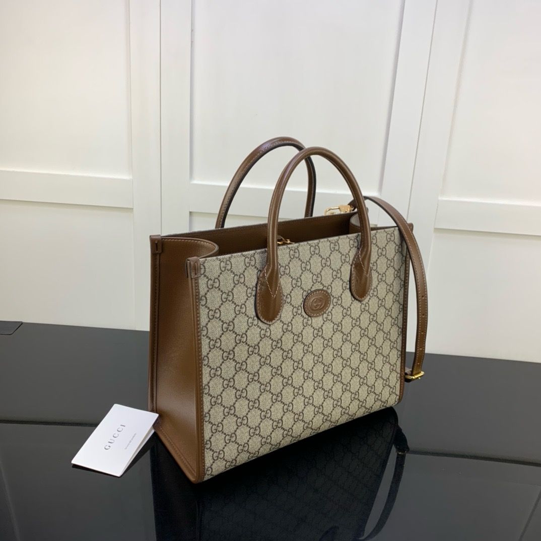 GG Supreme Canvas Tote Bag KK04650 GG Supreme Canvas Tote Bag KK04650
