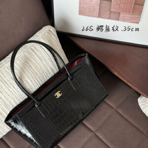 CN Crocodile-Embossed Shopping Bag CC267192 QA