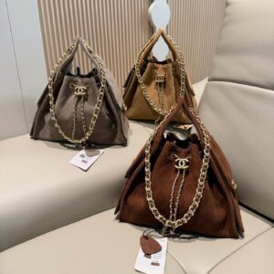 CN 25 Small Hobo in Suede Bag CC26843 QA