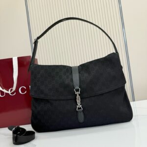 GG Jackie 1961 Large Crossbody Bag in GG Canvas KK04750