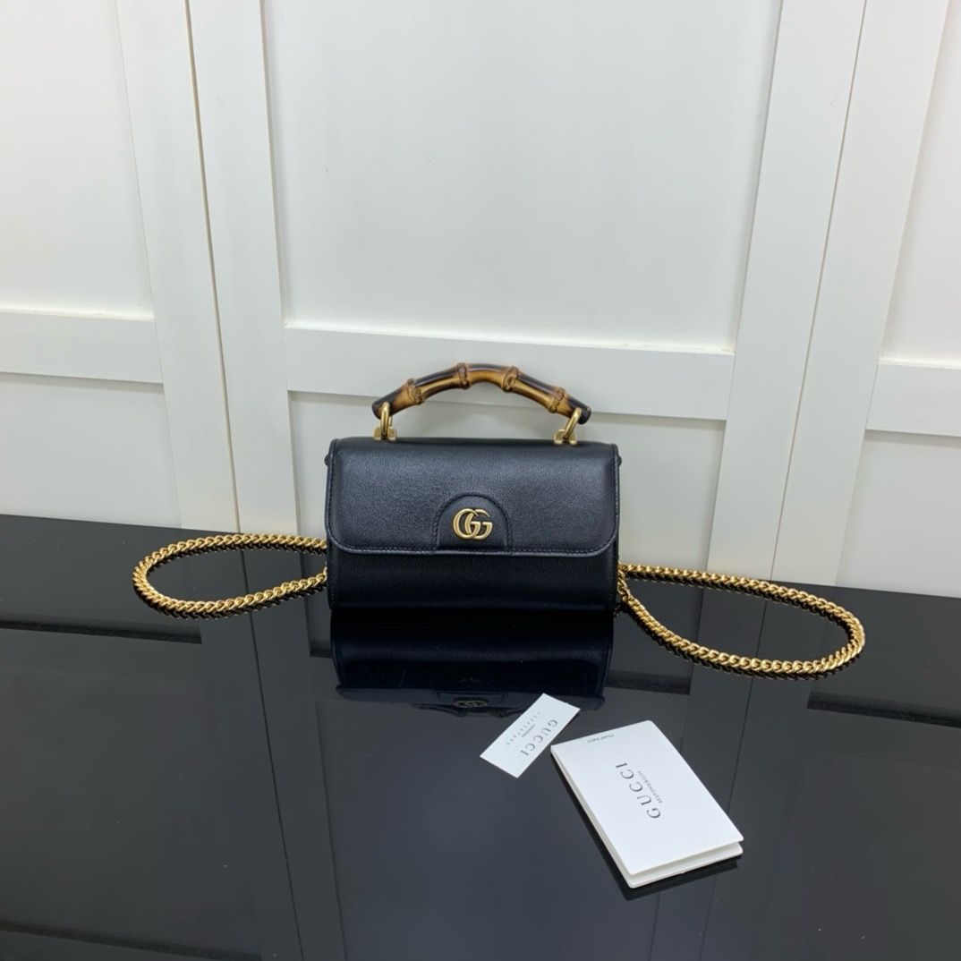 GG Mini Diana Top Handle Crossbody Bag KK04650 GG Mini Diana Top Handle Crossbody Bag KK04650