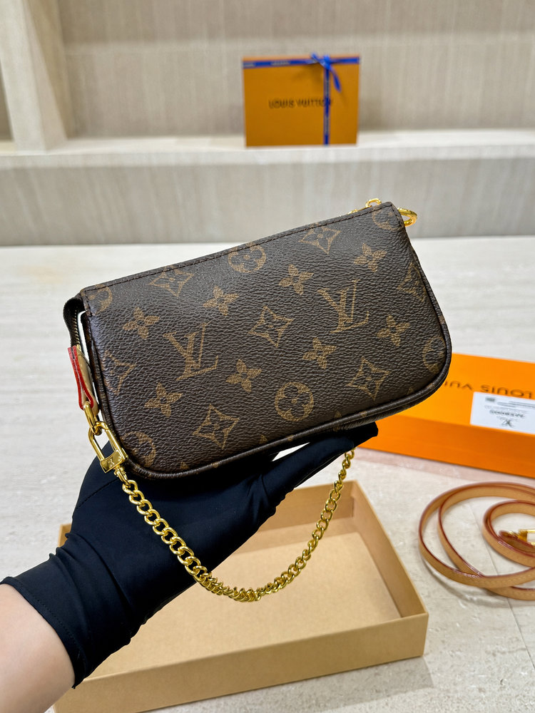LV Mini Pochette Accessoires Monogram Canvas L5574 TEEN LV Mini Pochette Accessoires Monogram Canvas L5574 TEEN