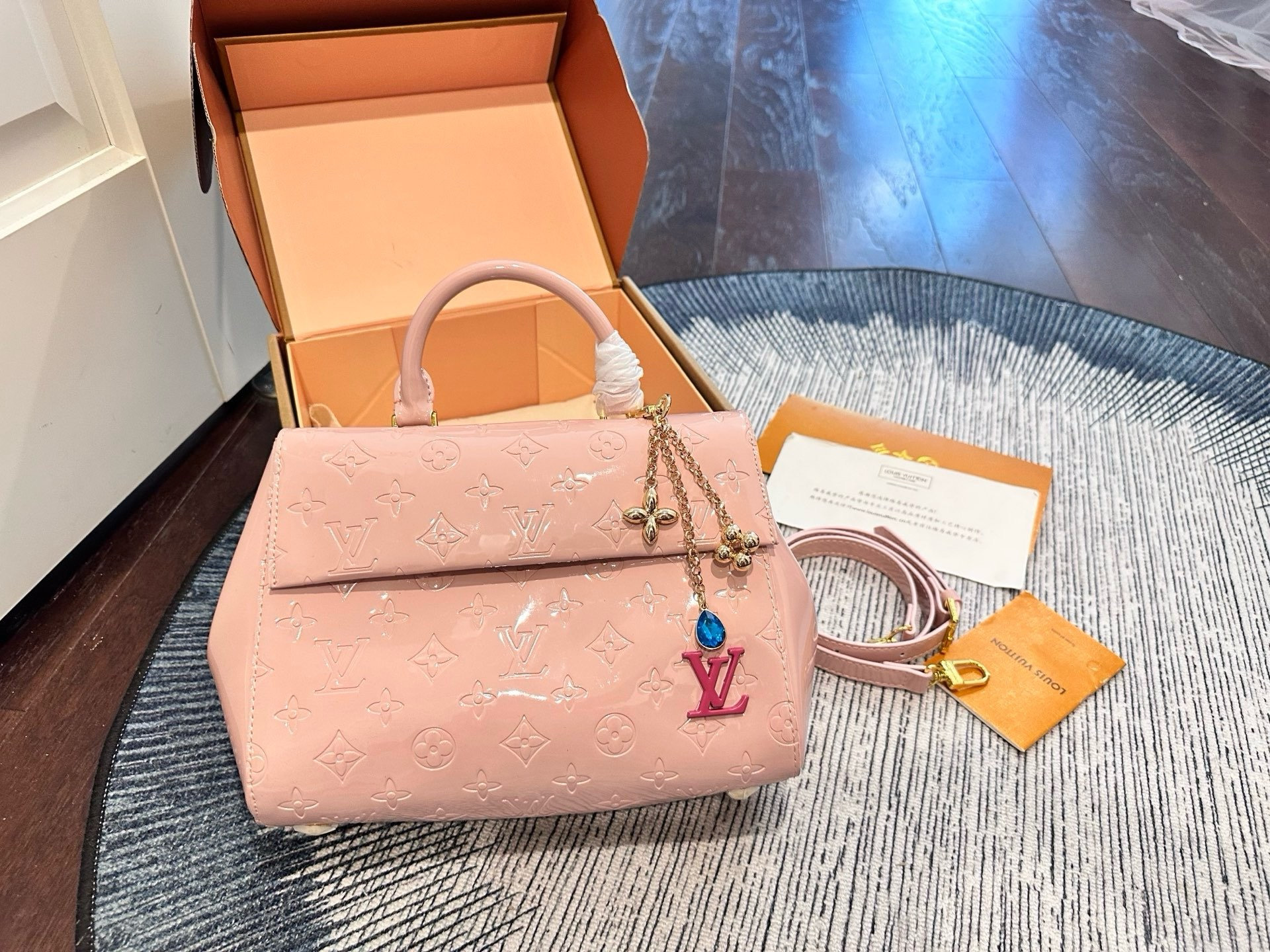 LV Handbag Nano Madeleine Monogram Empreinte Leather LV268105 QA LV Handbag Nano Madeleine Monogram Empreinte Leather LV268105 QA