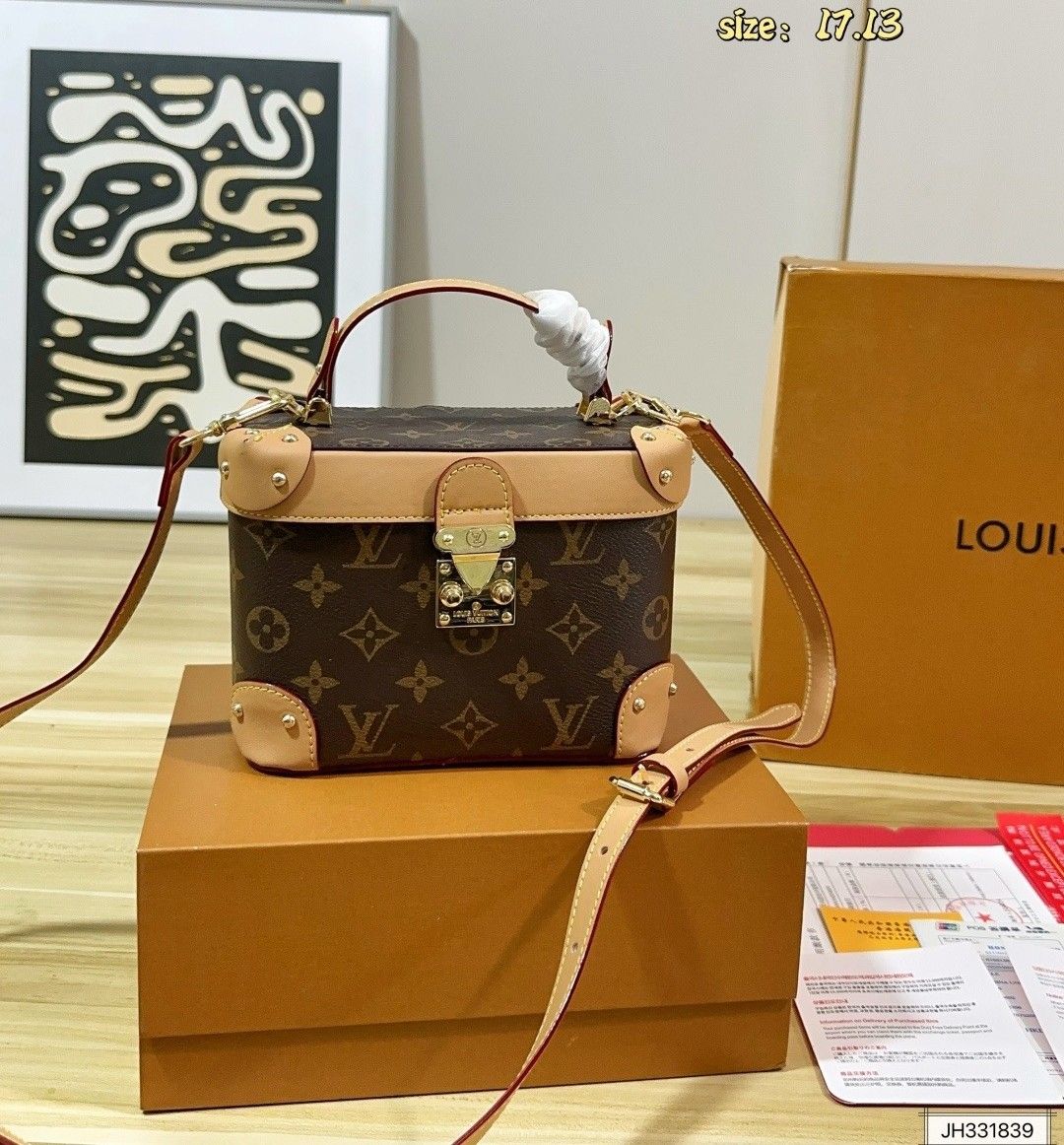 LV Monogram Vanity Case PM Bag C2301450 LV Monogram Vanity Case PM Bag C2301450