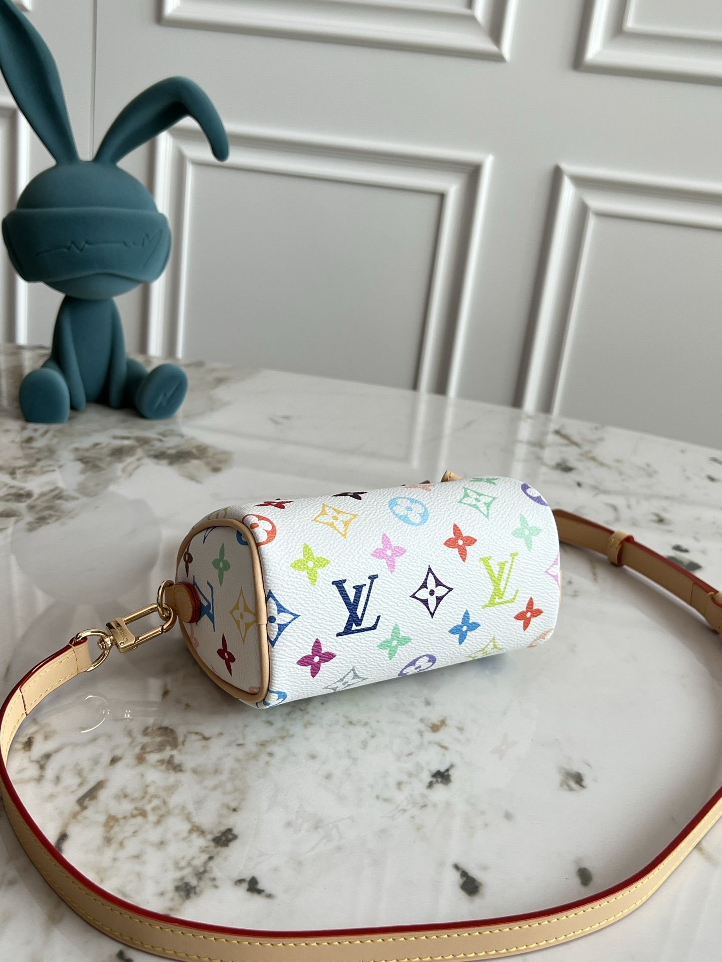 LV x TM Nano Speedy Multicolor Monogram Canvas Bag DMB3203250 LV x TM Nano Speedy Multicolor Monogram Canvas Bag DMB3203250