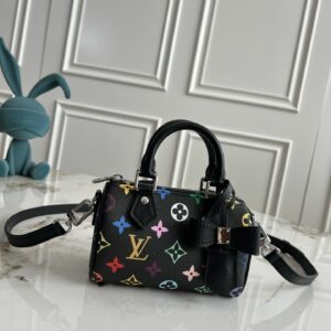 LV x TM Nano Speedy Multicolor Monogram Canvas Bag DMB3203250