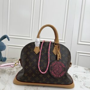 LV Alma MM Soft Celebration Monogram Canvas Bag DMB3205450