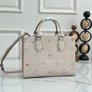 LV OnTheGo PM Monogram Empreinte Multicolor Bag – Cream KK04350