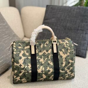 LV Takashi Murakami Monogramouflage Speedy 35 Bag LV26726-1 QA
