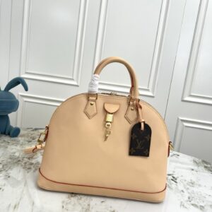 LV Alma Bag in Natural Beige Leather DMB3205750