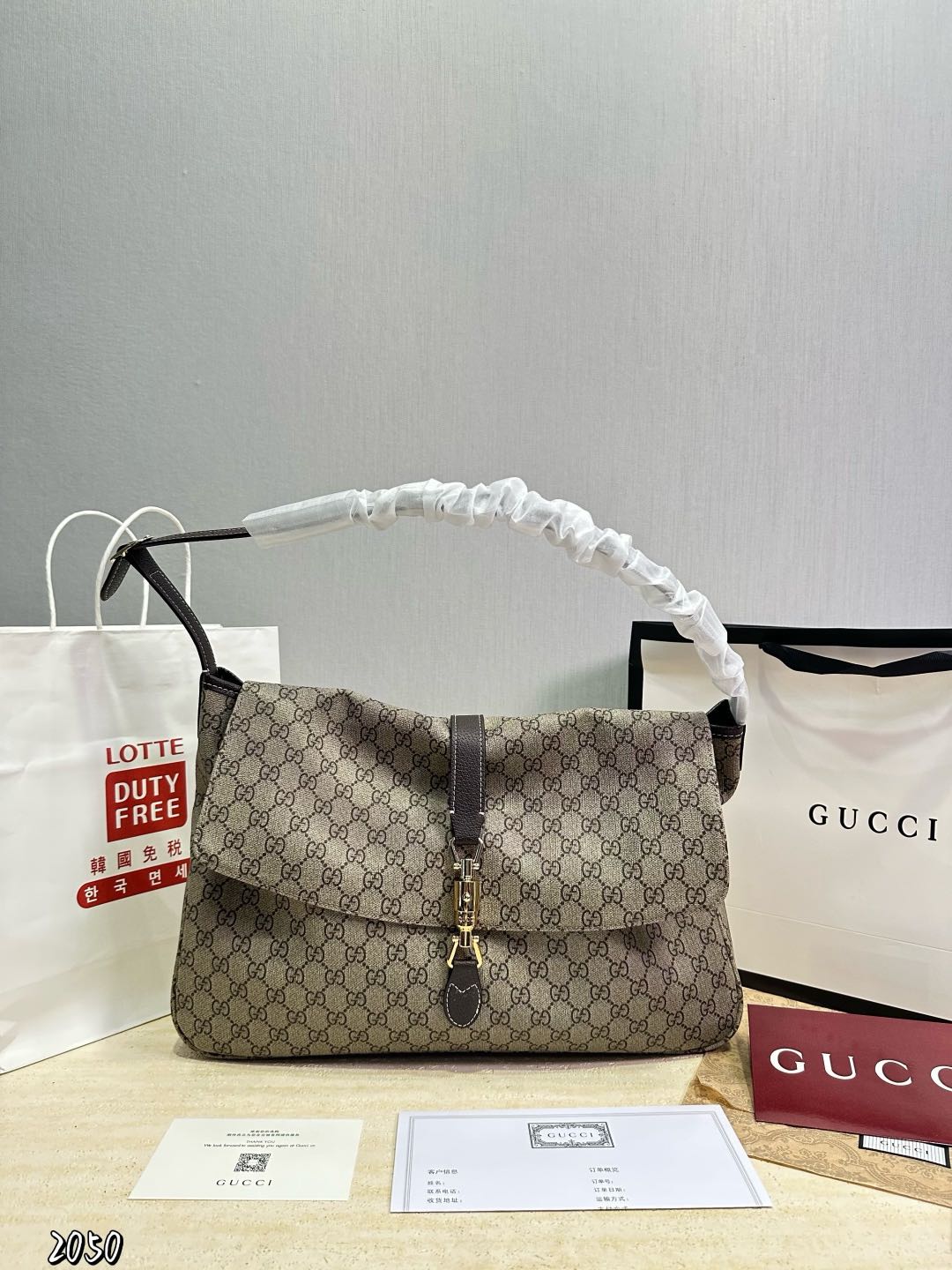 GG Jackie Flap Large Bag GG26811-1 QA GG Jackie Flap Large Bag GG26811-1 QA