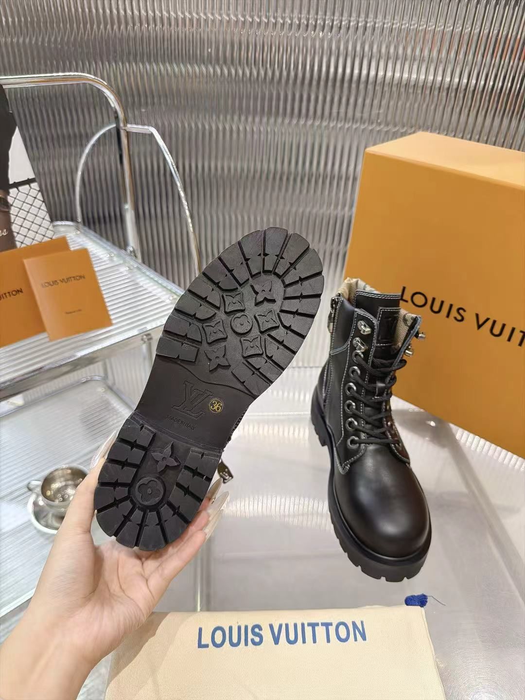 LV Squad Lace-Up Ankle Boot LV Squad Lace-Up Ankle Boot