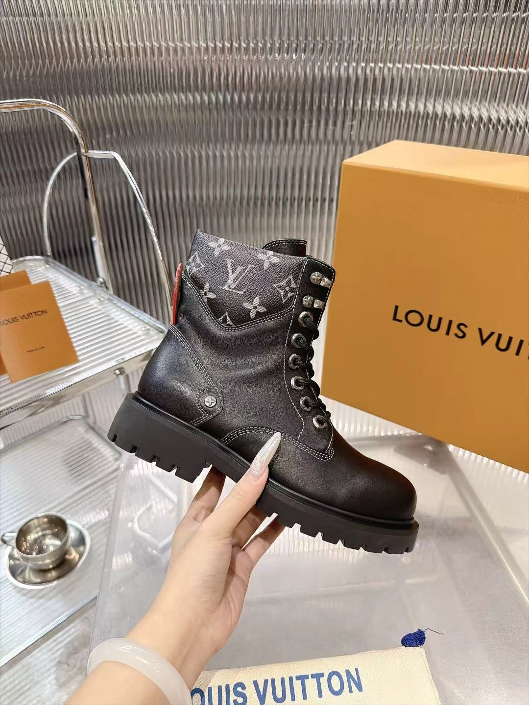 LV Squad Lace-Up Ankle Boot LV Squad Lace-Up Ankle Boot
