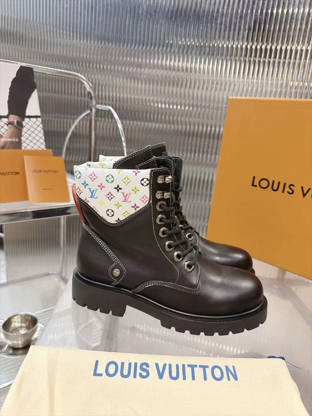 LV Squad Lace-Up Ankle Boot LV Squad Lace-Up Ankle Boot