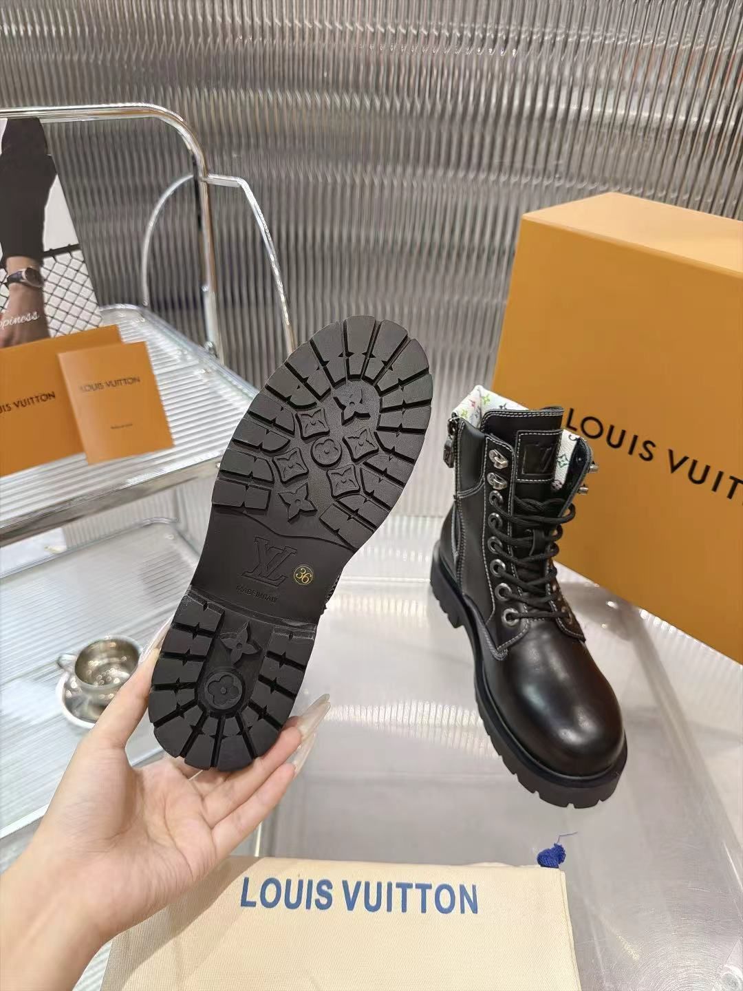 LV Squad Lace-Up Ankle Boot LV Squad Lace-Up Ankle Boot